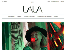 Tablet Screenshot of lala-world.com